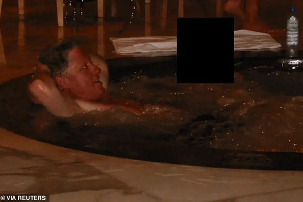 Bill Clinton Epstein files photos accuses Trump