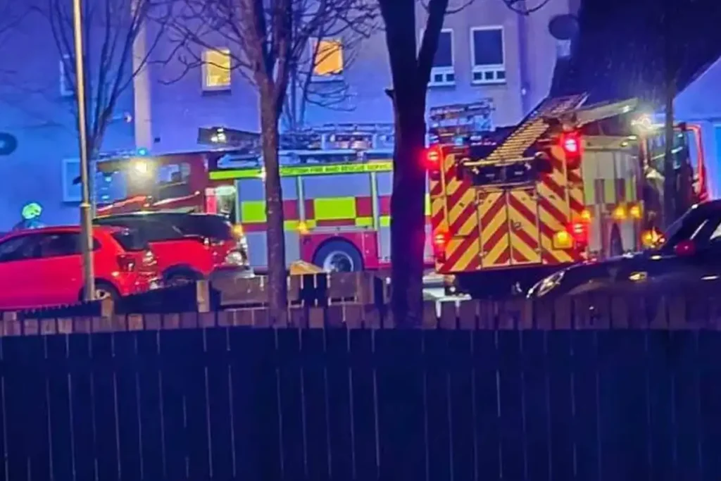 Glenrothes house fire man and dog died