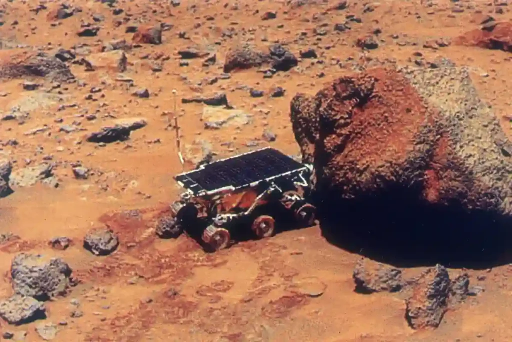 NASA high-altitude mineral search