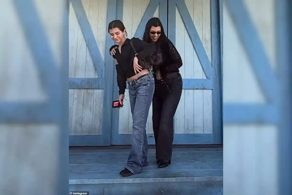 kourtney kardashian daughter penelope photos