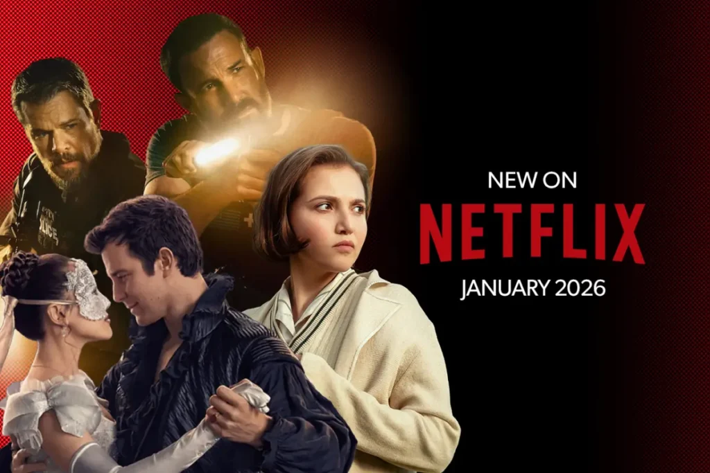 Netflix January 2026 arrivals and departures