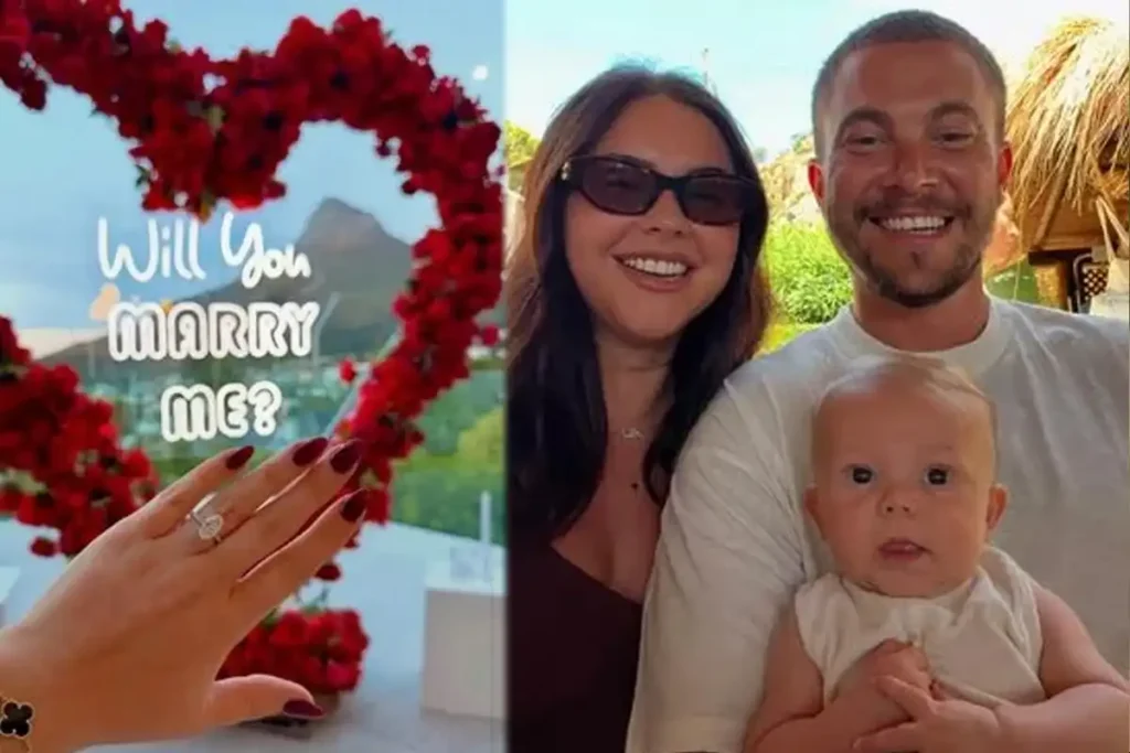 TOWIE Stars Shelby Tribble and Sam Mucklow Are Engaged Shelby Tribble Sam Mucklow engaged