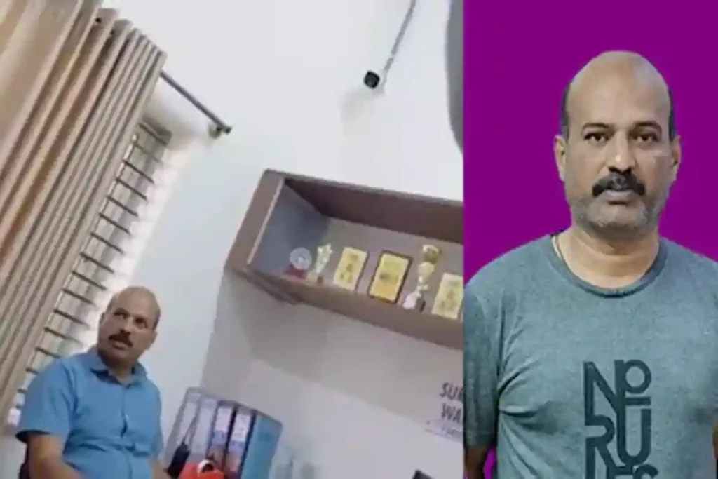 Suresh PV arrested AMC College Kannada