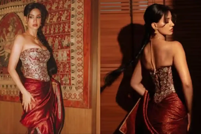 Disha Patani Tarun Tahiliani Saree Redefines Couture Glam Disha Patani Tarun Tahiliani saree