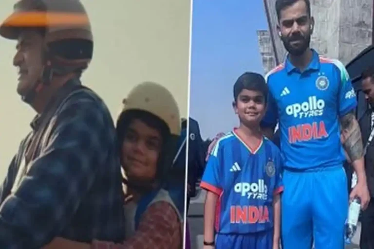 Virat Kohli Lookalike Kid Garvit Features in Team India Sponsor Apollo Tyres’ Ad Campaign Virat Kohli lookalike Garvit Apollo Tyres ad
