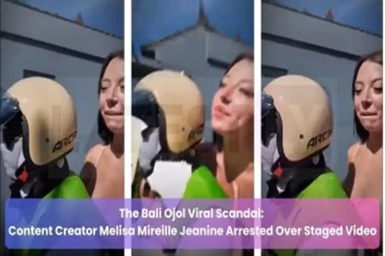 Bali Ojol Viral Scandal Content Creator Melisa Mireille Jeanine Arrested Over Staged Video