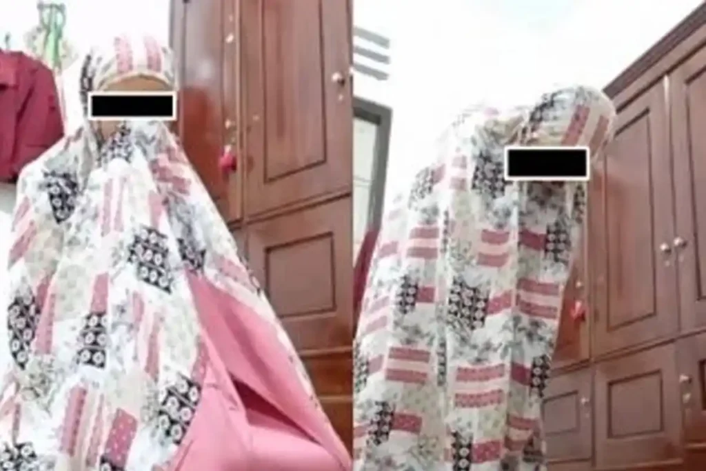Mukena Pink Yang Lagi Viral Video